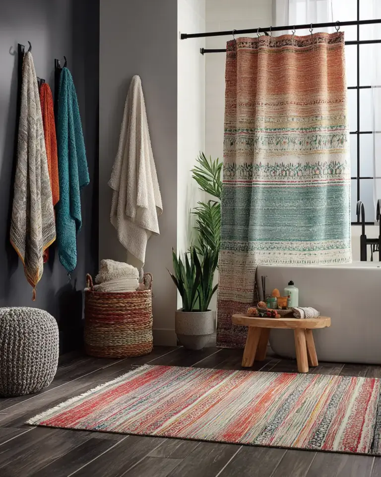 Boho Bathroom Decor Ideas - Featured