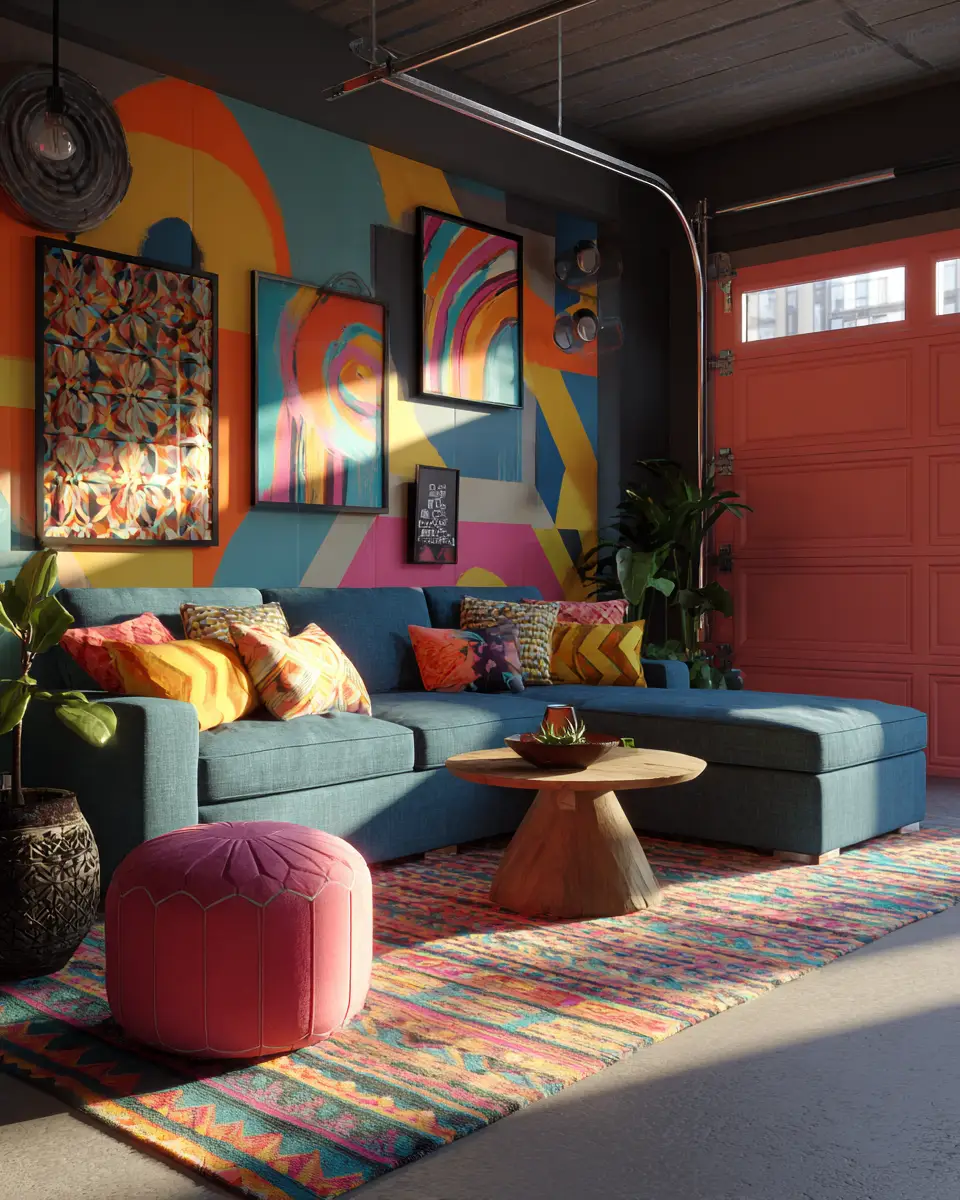 Boho Garage Decor Ideas