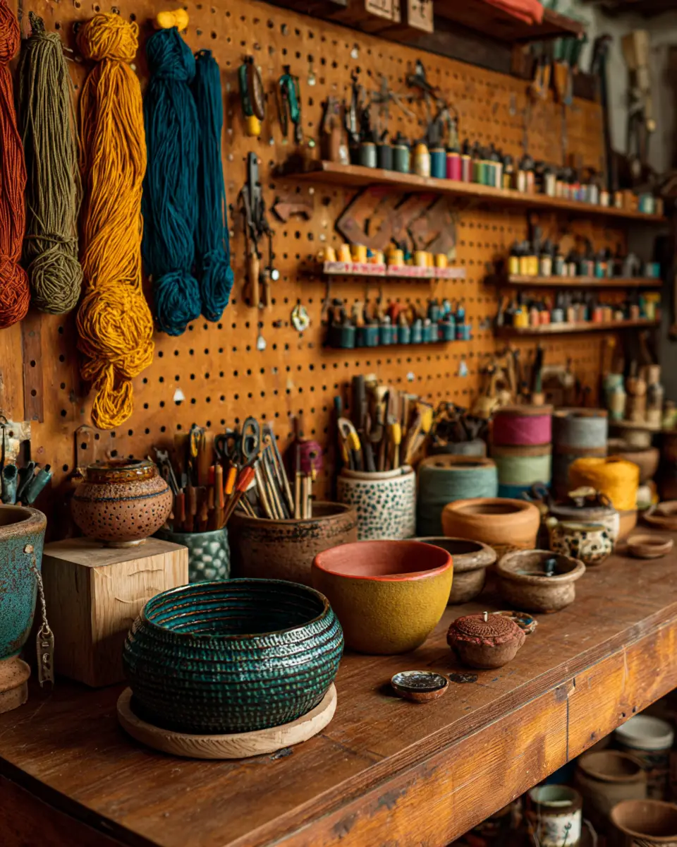 Boho Garage Decor Ideas