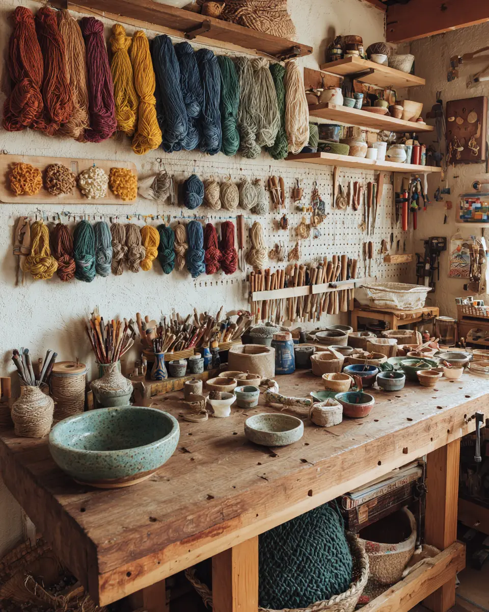 Boho Garage Decor Ideas