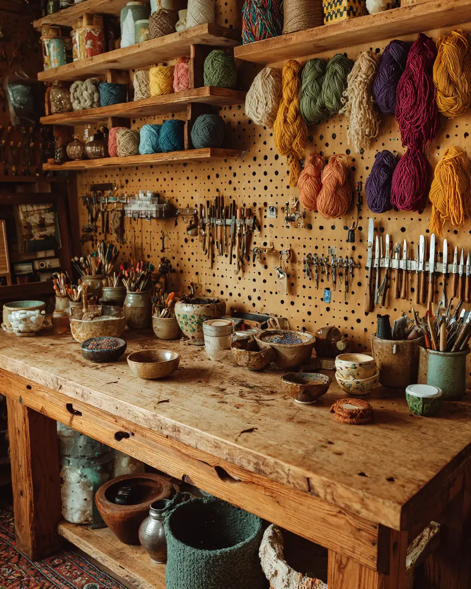 Boho Garage Decor Ideas