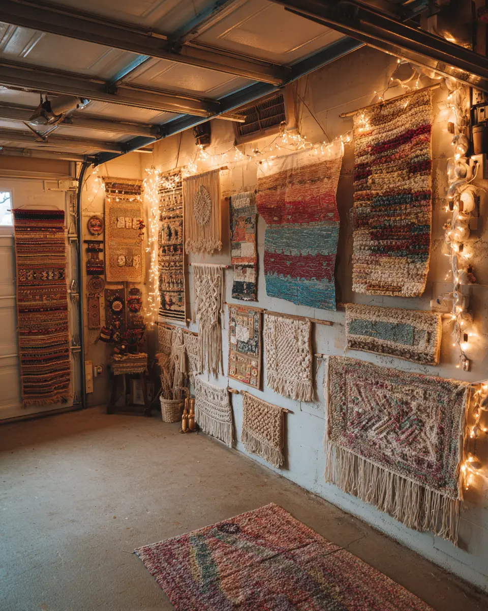 Boho Garage Decor Ideas