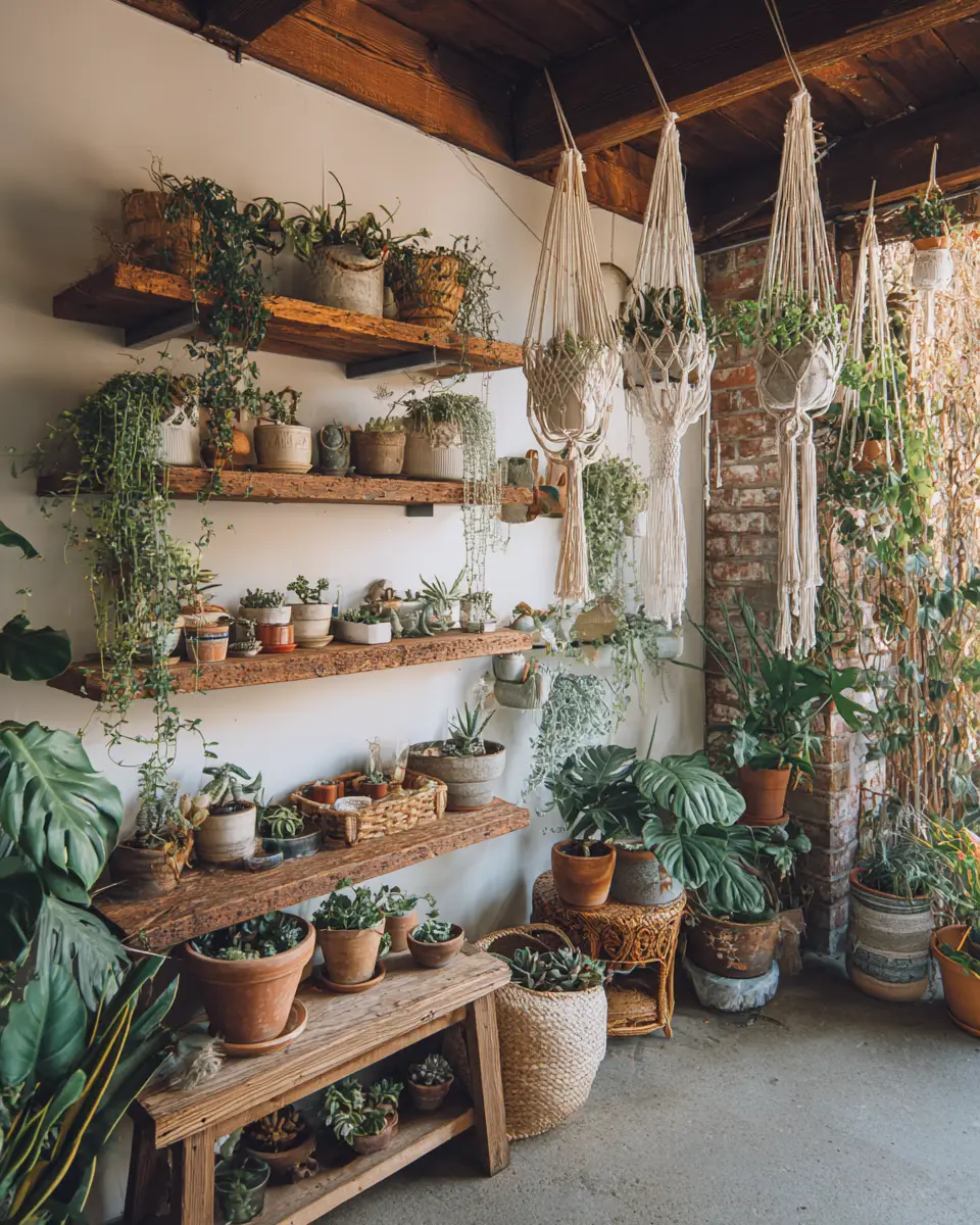 Boho Garage Decor Ideas