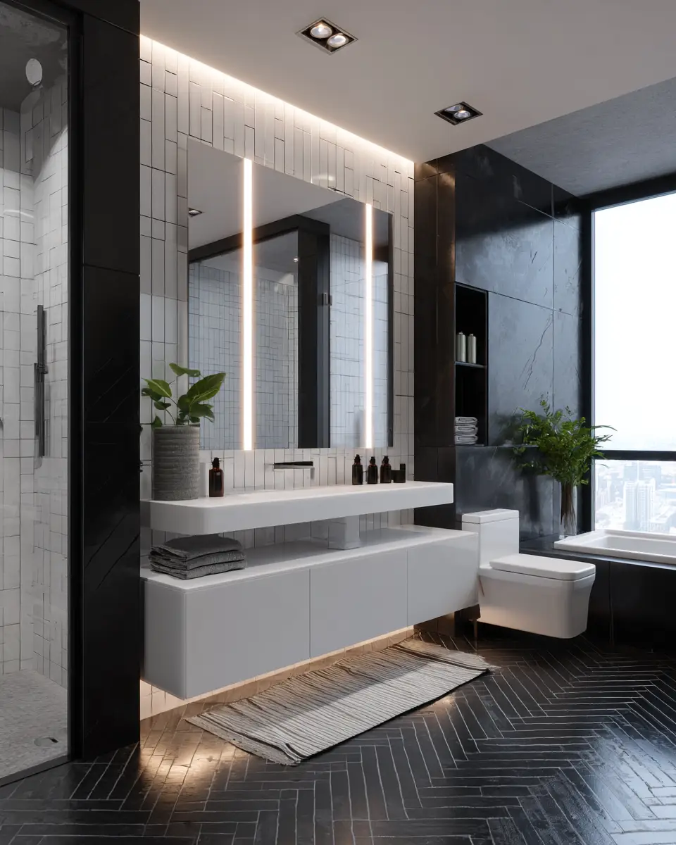 Bright And Clean Bathroom Decor Ideas