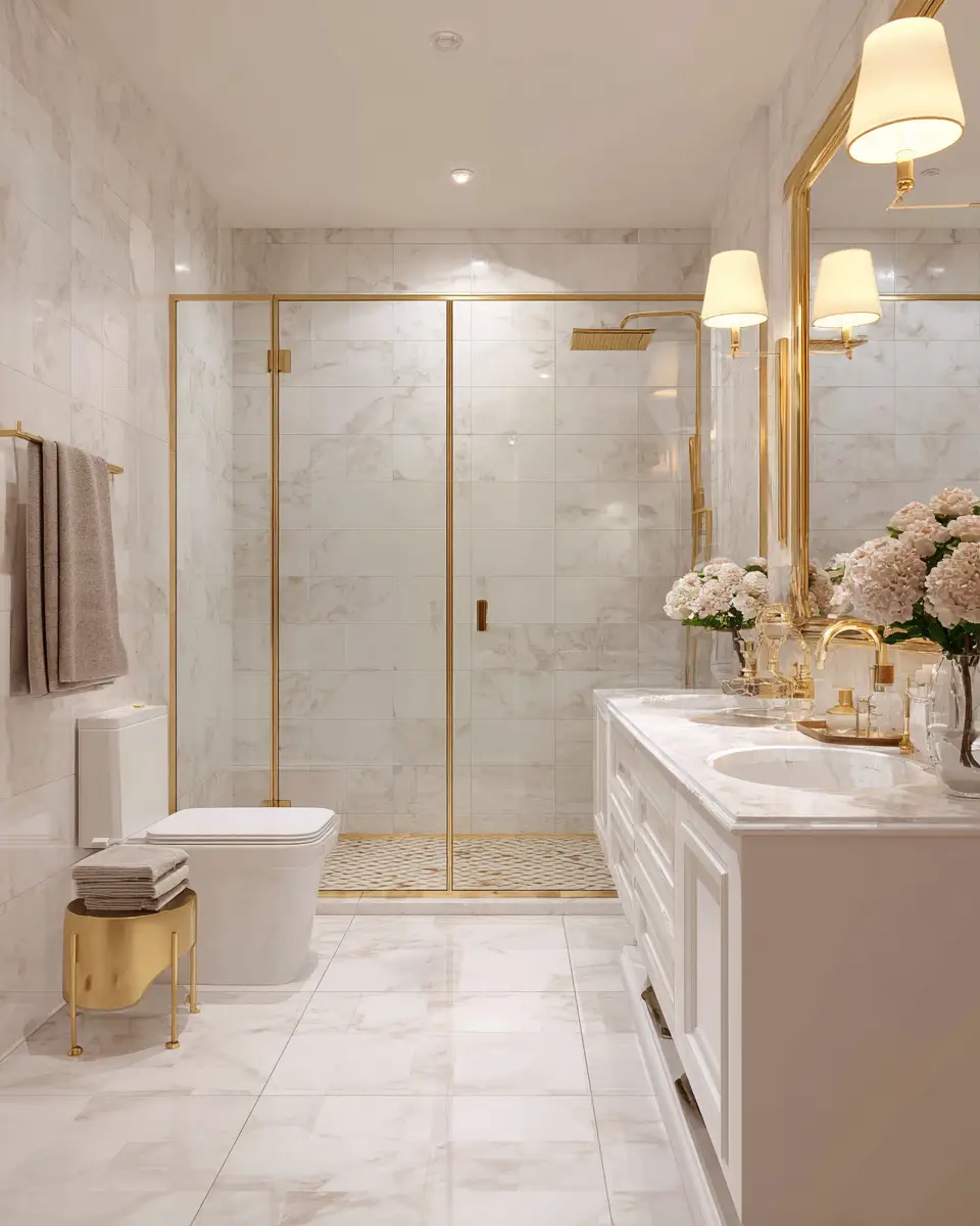 Bright And Clean Bathroom Decor Ideas