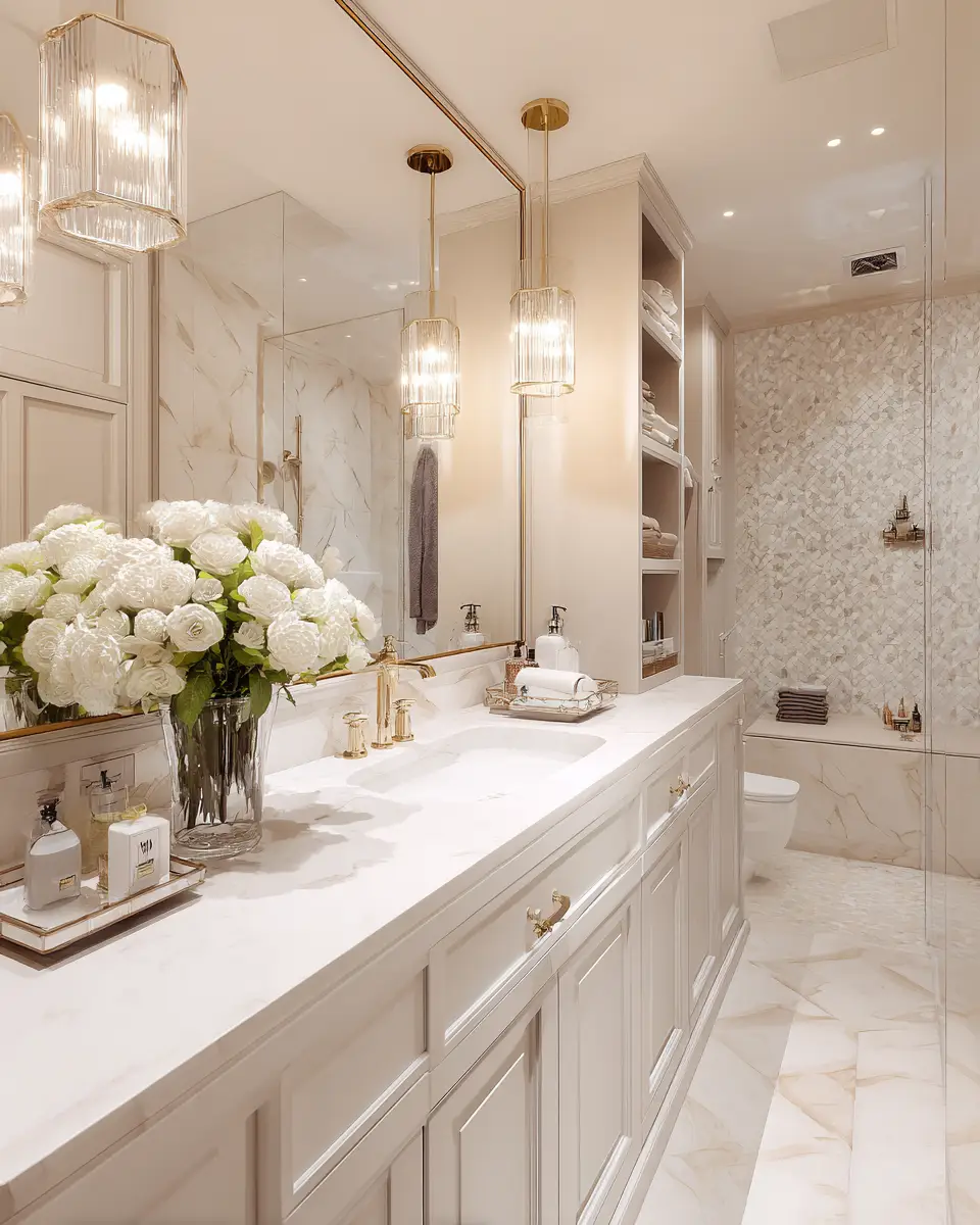 Bright And Clean Bathroom Decor Ideas