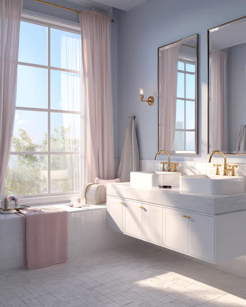 Bright And Clean Bathroom Decor Ideas