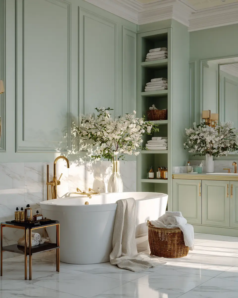 Bright And Clean Bathroom Decor Ideas