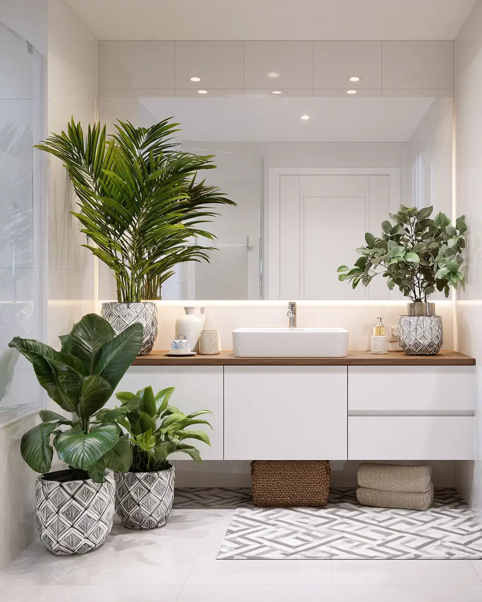 Bright And Clean Bathroom Decor Ideas