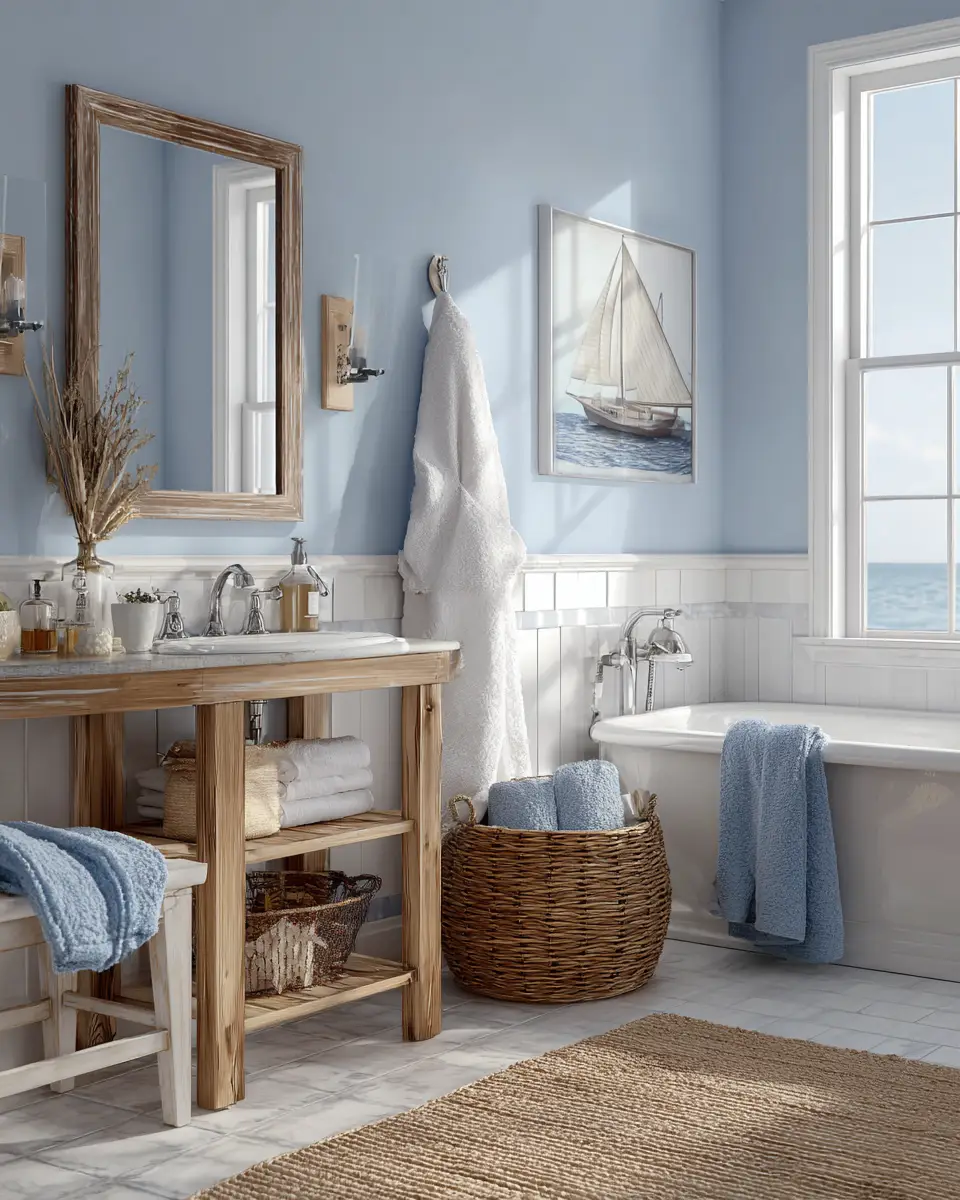 Bright And Clean Bathroom Decor Ideas