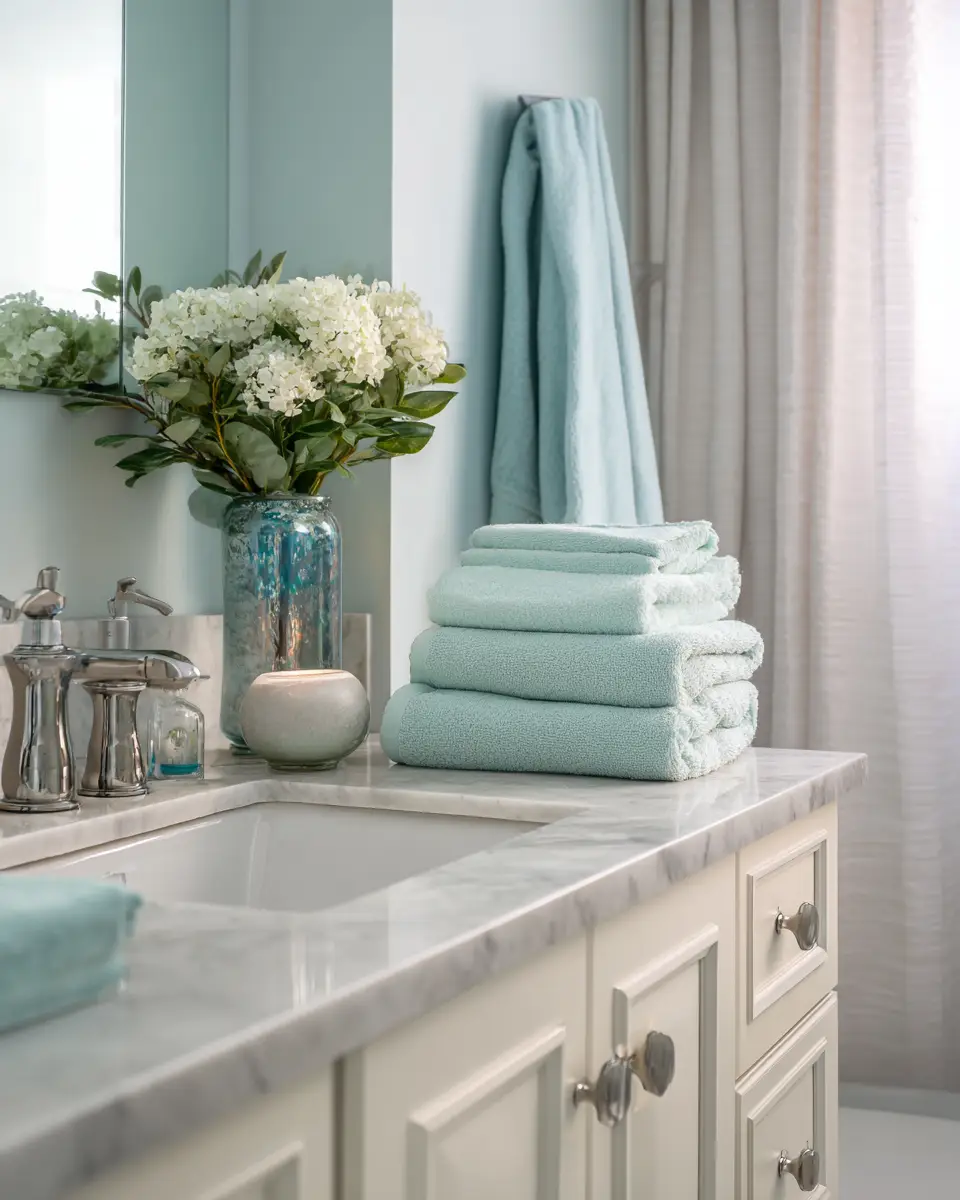 Bright And Clean Bathroom Decor Ideas