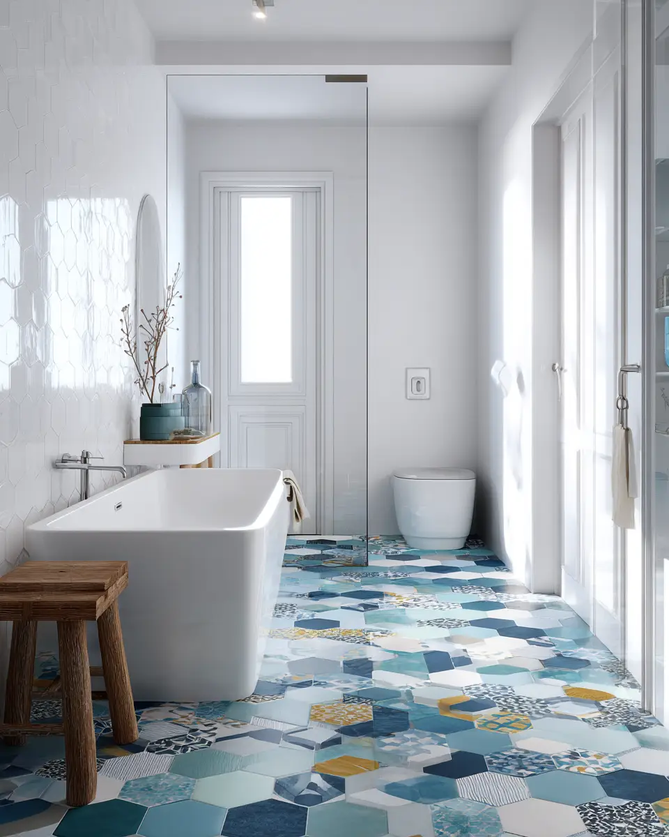 Bright Bathroom Decor Ideas
