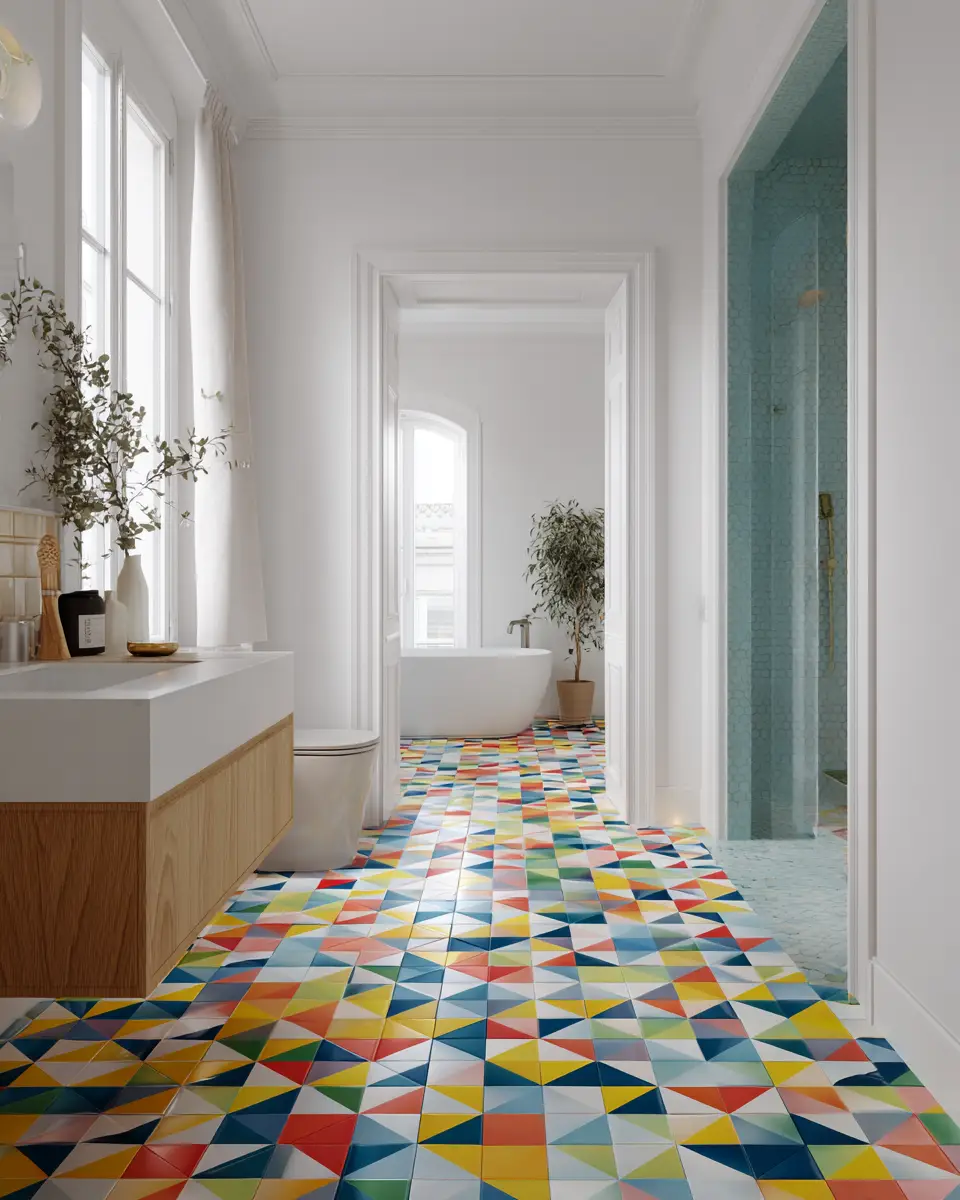 Bright Bathroom Decor Ideas