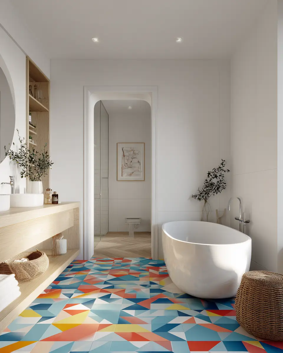 Bright Bathroom Decor Ideas