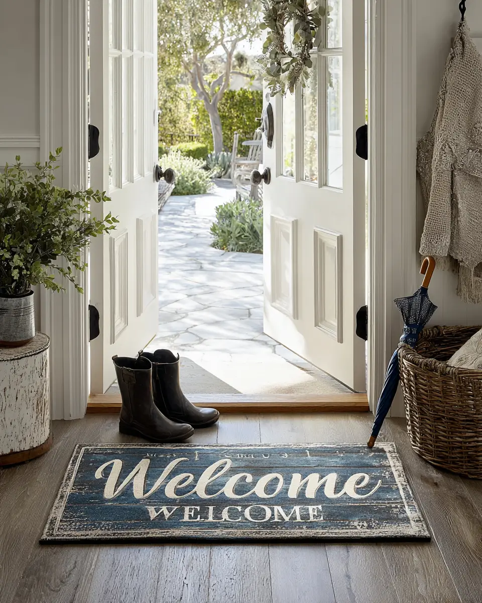 Bright Entryway Decor Ideas