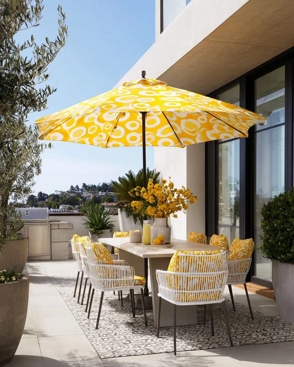 Bright Patio Decor Ideas