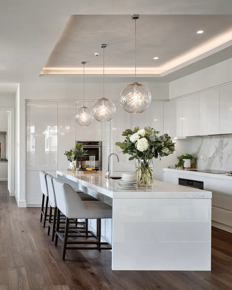 Bright White Kitchen Decor Ideas