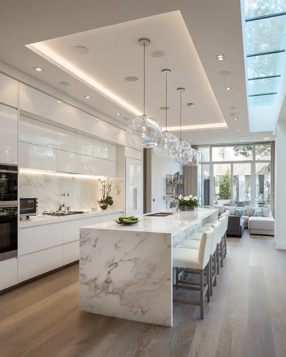 Bright White Kitchen Decor Ideas