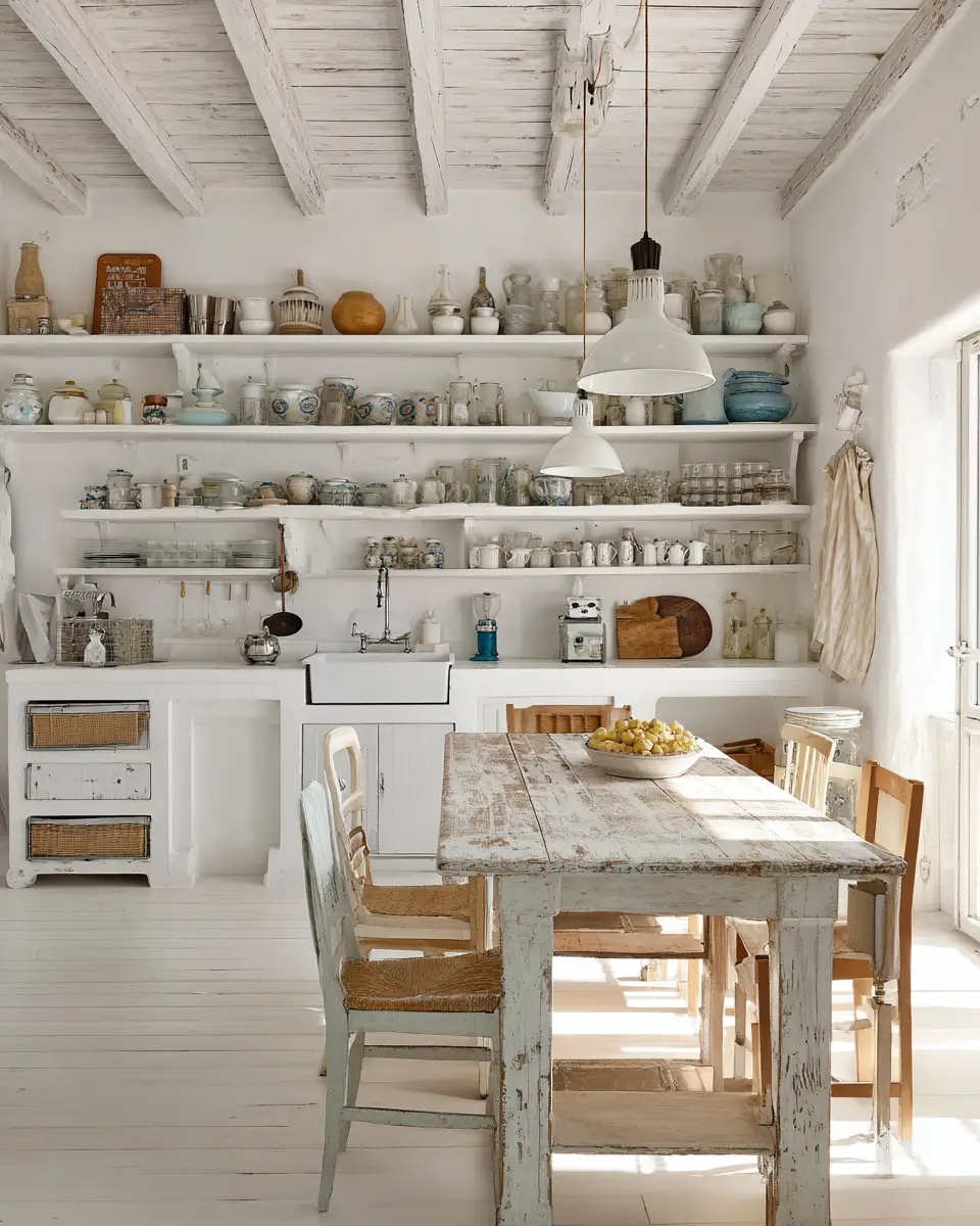 Bright White Kitchen Decor Ideas