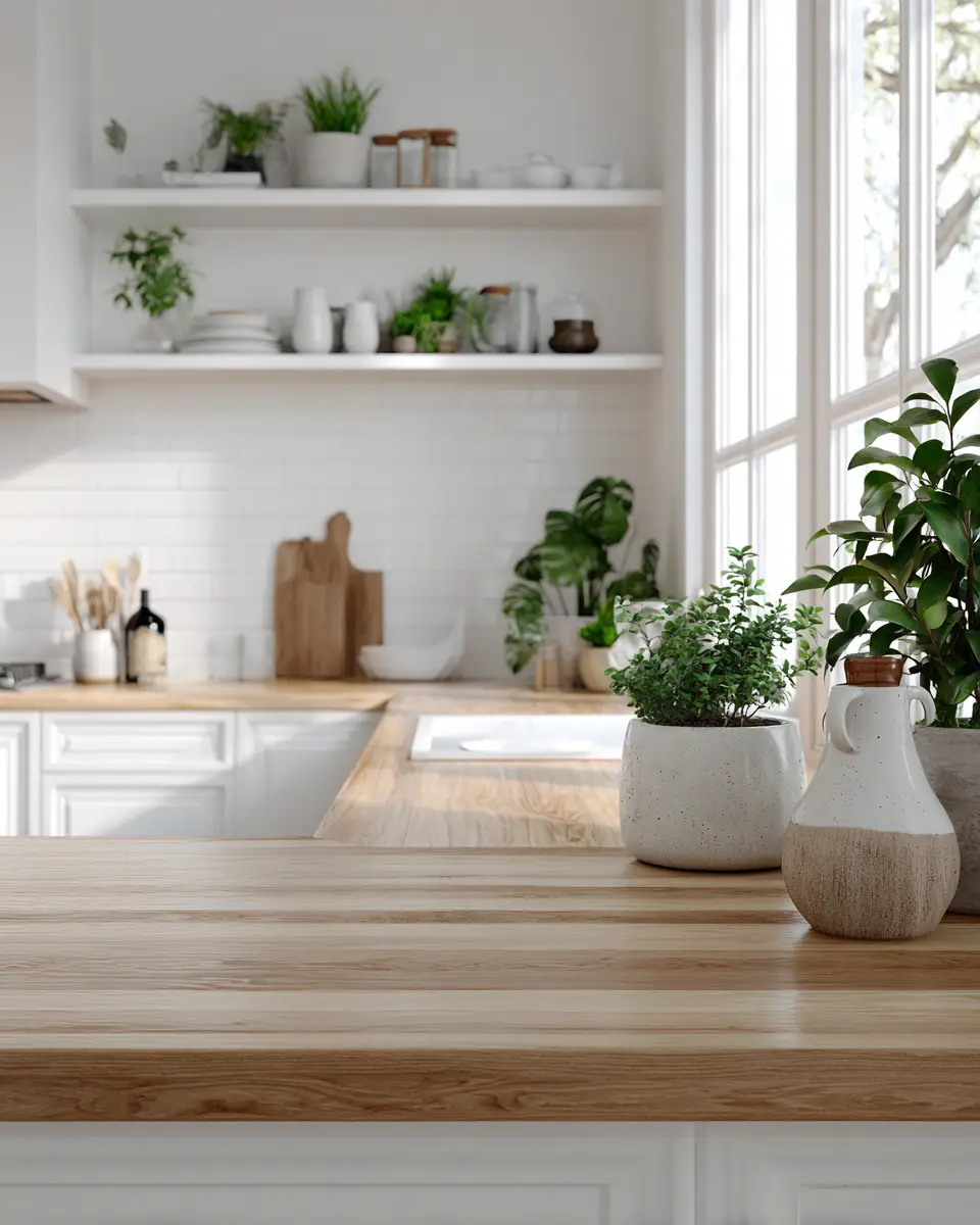 Bright White Kitchen Decor Ideas