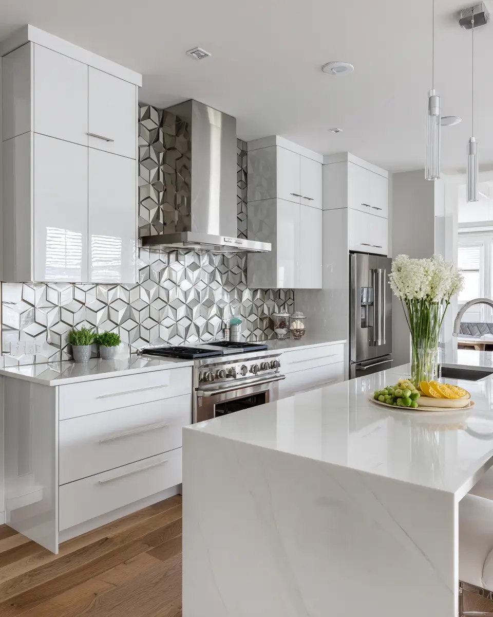 Bright White Kitchen Decor Ideas