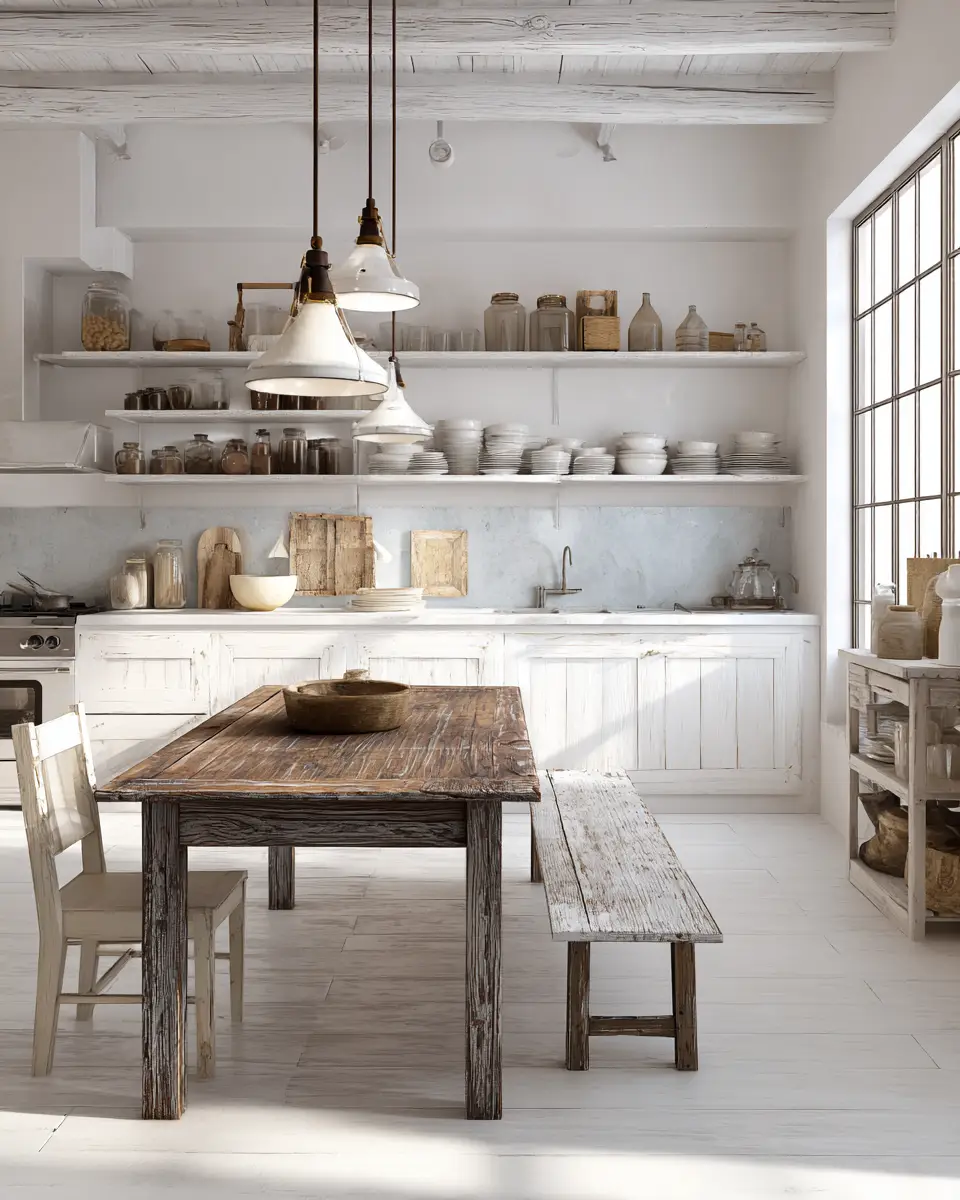 Bright White Kitchen Decor Ideas