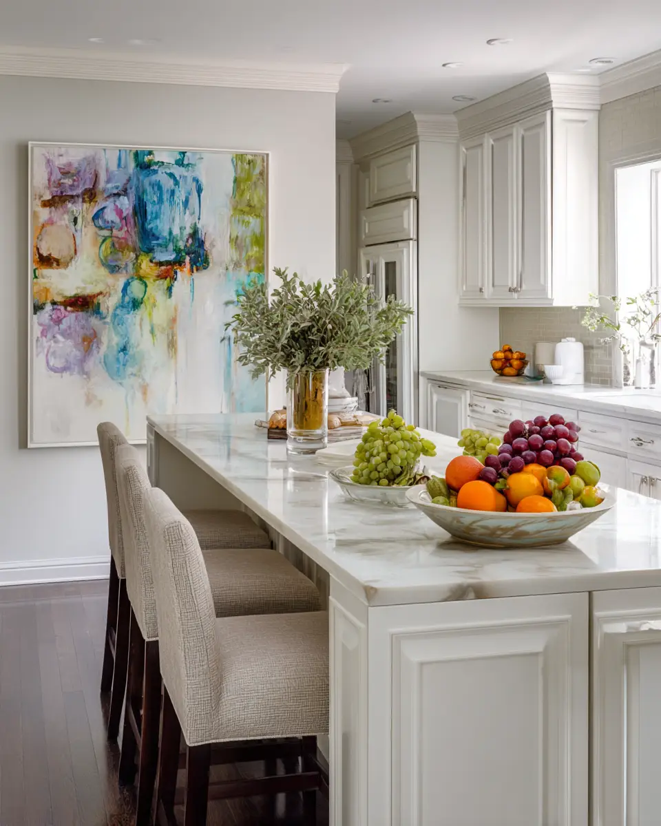 Bright White Kitchen Decor Ideas