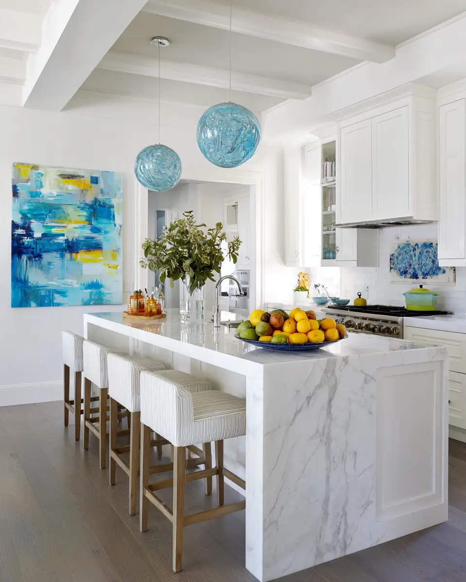 Bright White Kitchen Decor Ideas