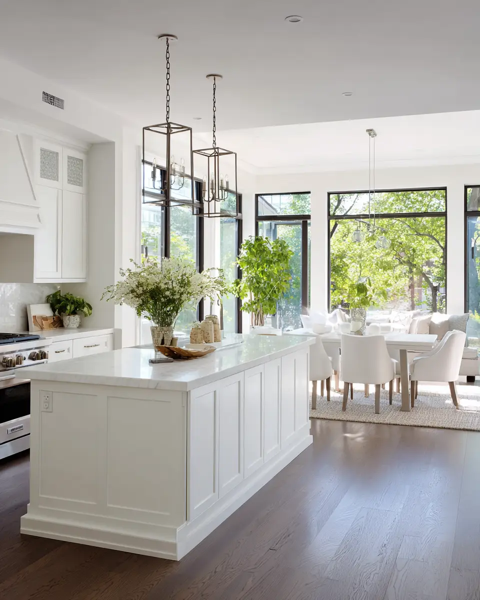 Bright White Kitchen Decor Ideas