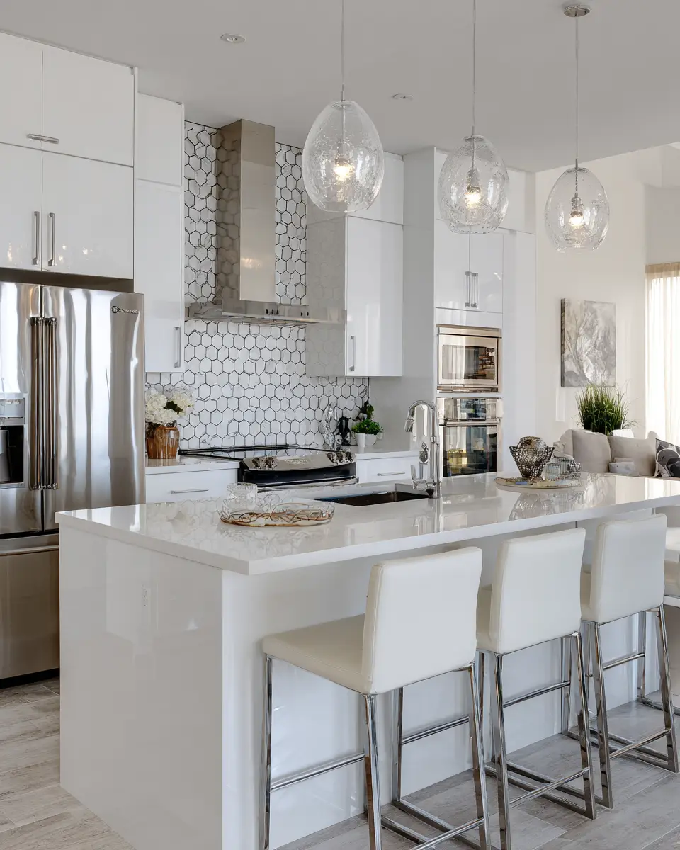 Bright White Kitchen Decor Ideas