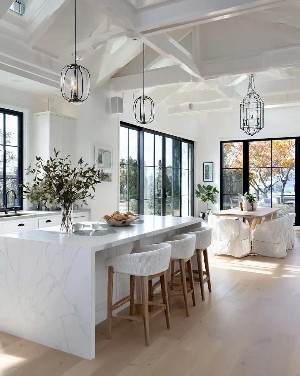 Bright White Kitchen Decor Ideas