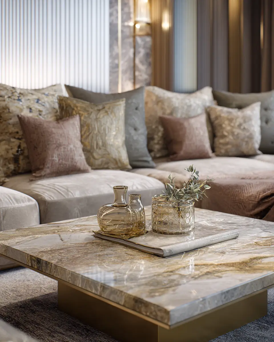 Calm Art Deco Living Room Decor Ideas