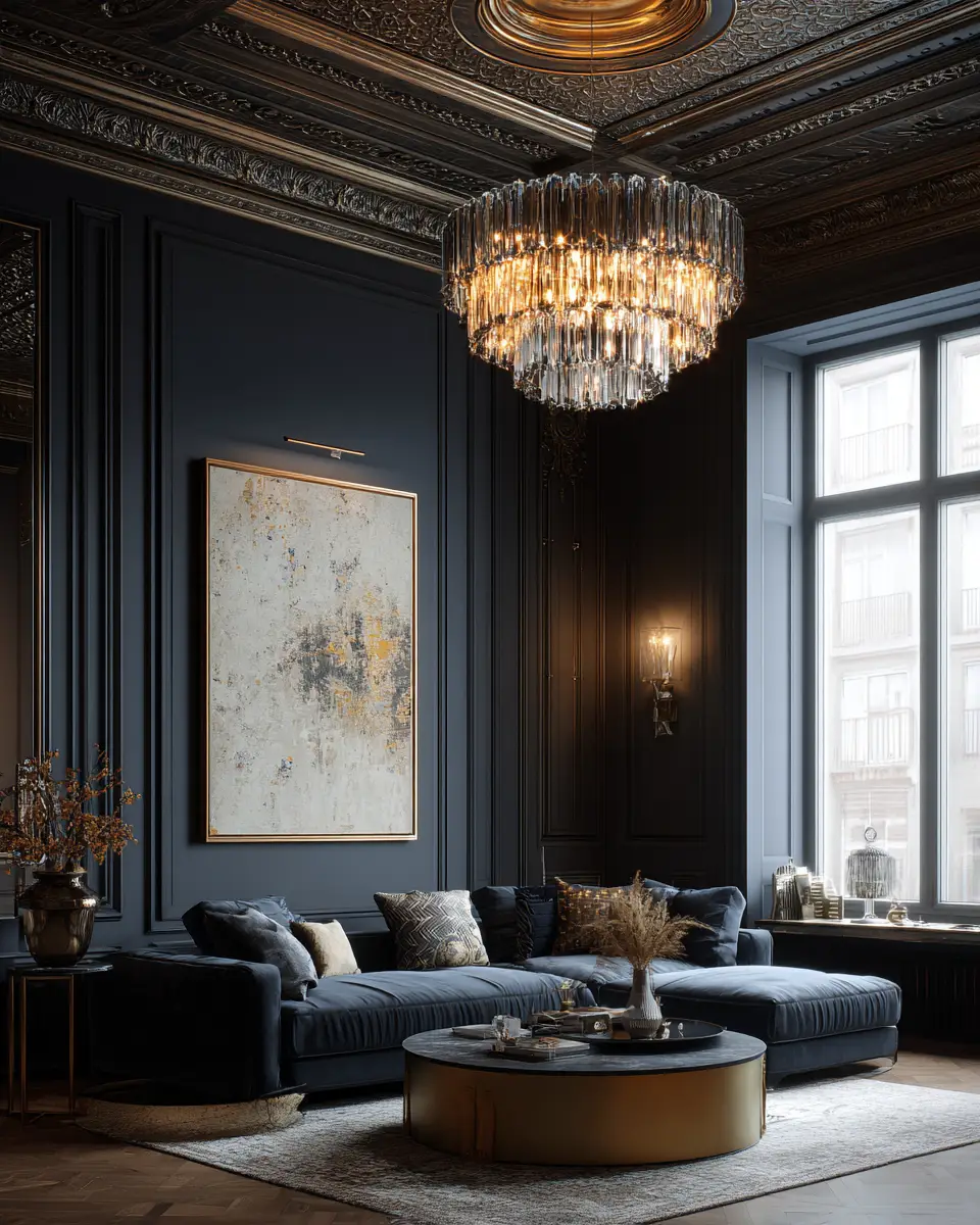 Calm Art Deco Living Room Decor Ideas