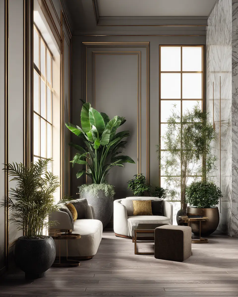 Calm Art Deco Living Room Decor Ideas