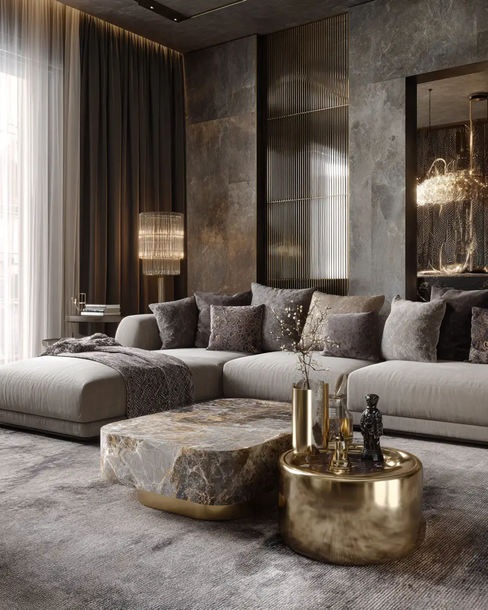 Calm Art Deco Living Room Decor Ideas