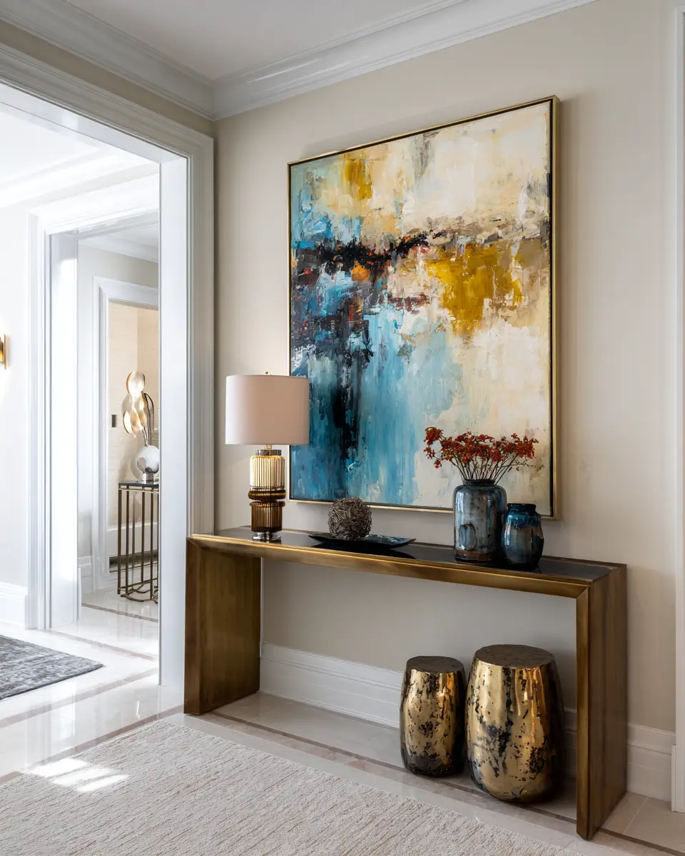 Calm Art Deco Living Room Decor Ideas