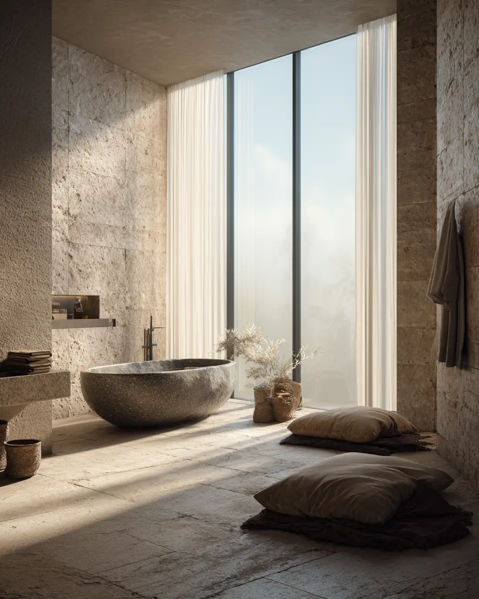 Calm Bathroom Decor Ideas