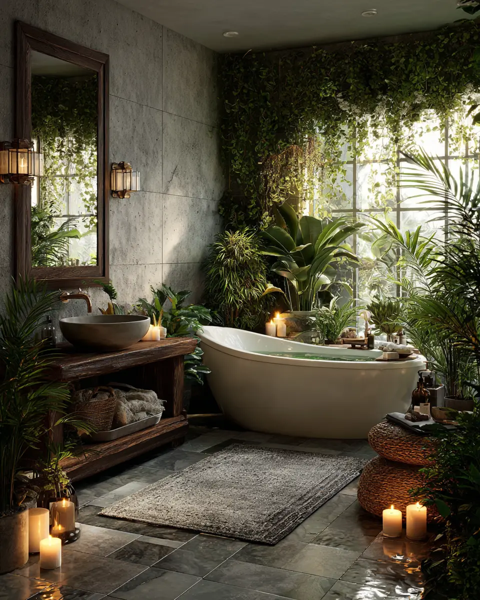 Calm Bathroom Decor Ideas