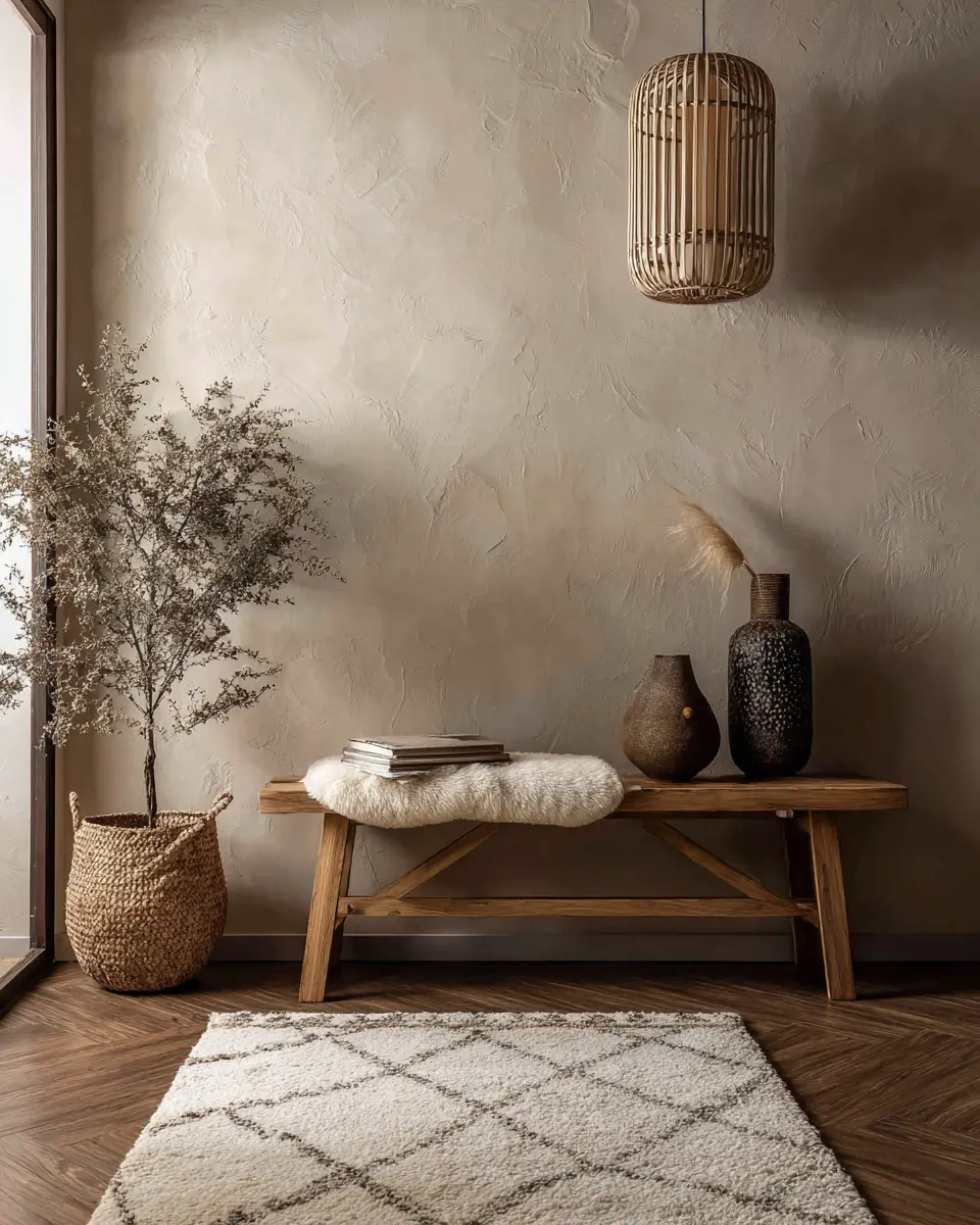 Calm Boho Entryway Decor Ideas