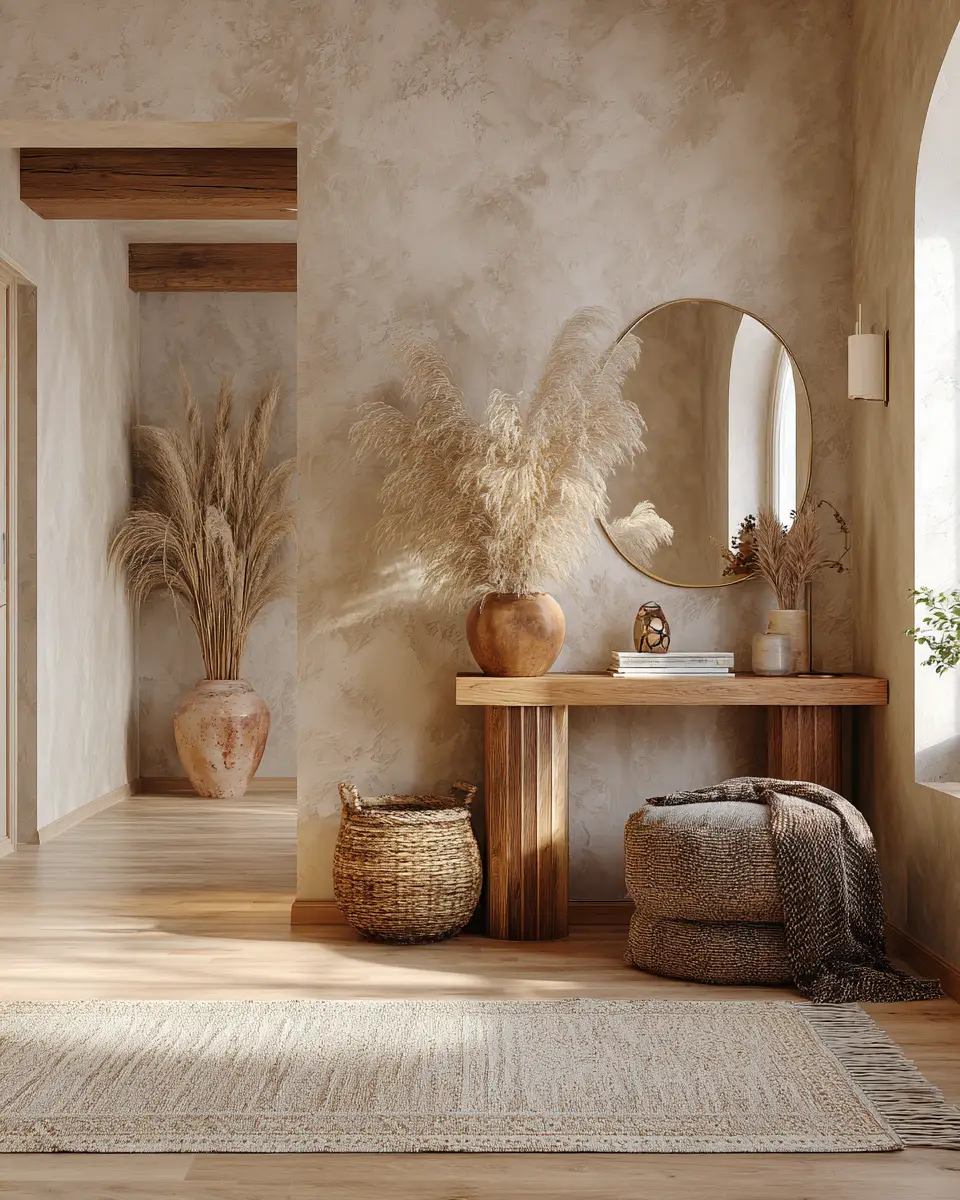 Calm Boho Entryway Decor Ideas