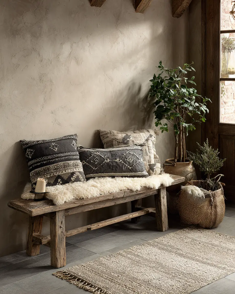 Calm Boho Entryway Decor Ideas