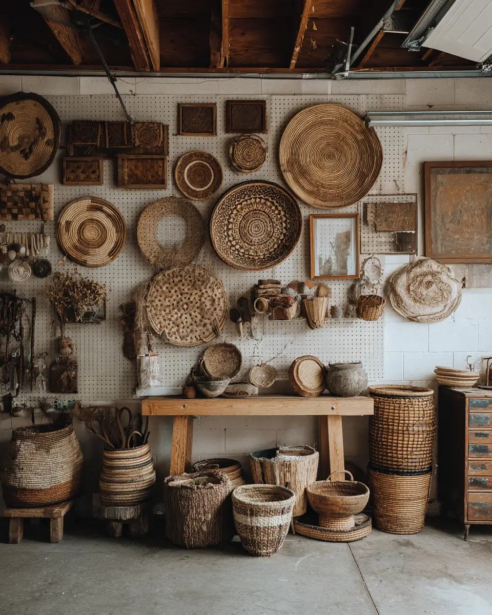 Calm Boho Garage Decor Ideas