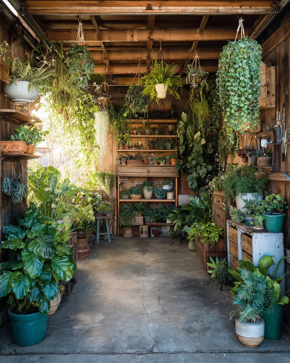 Calm Boho Garage Decor Ideas