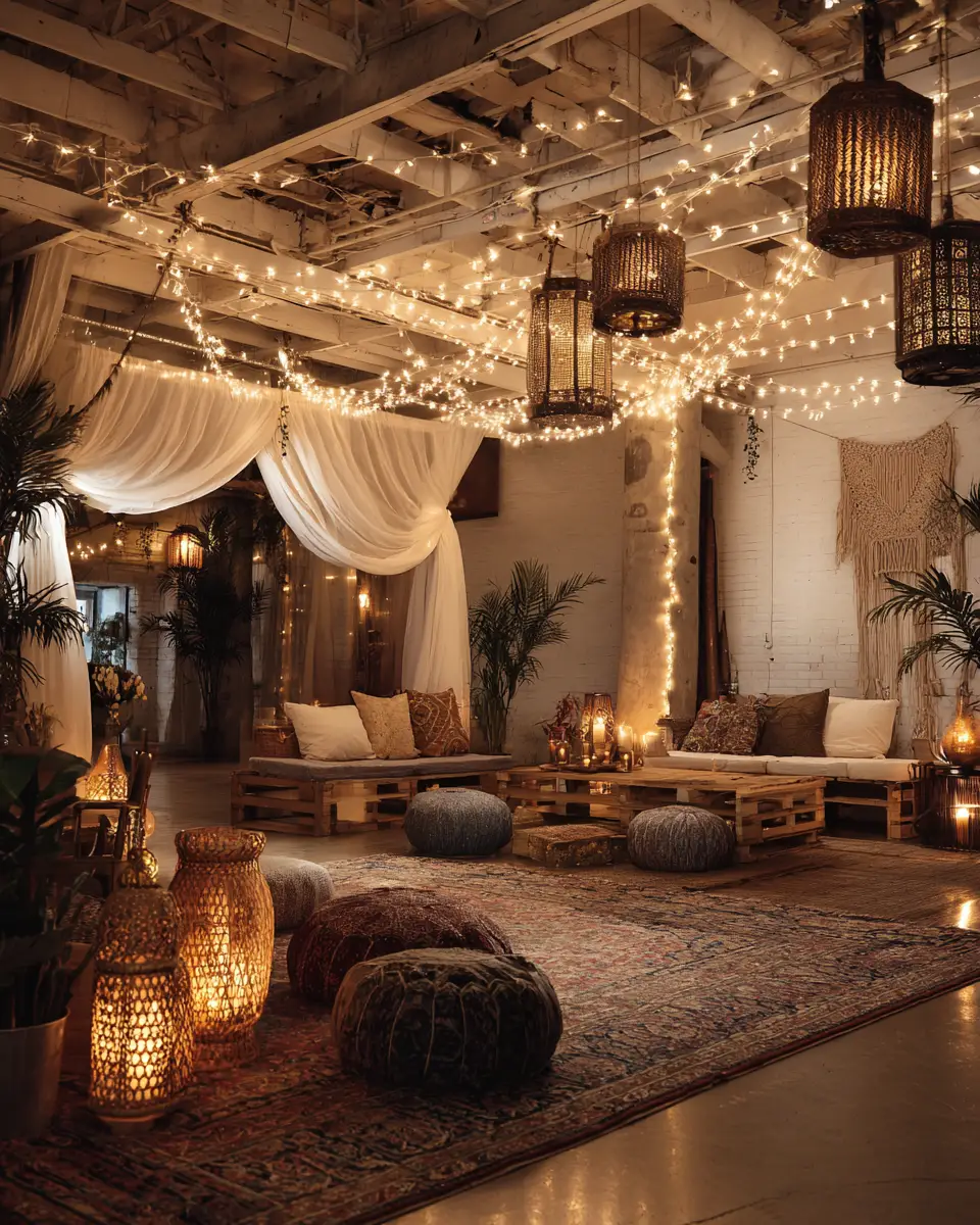 Calm Boho Garage Decor Ideas