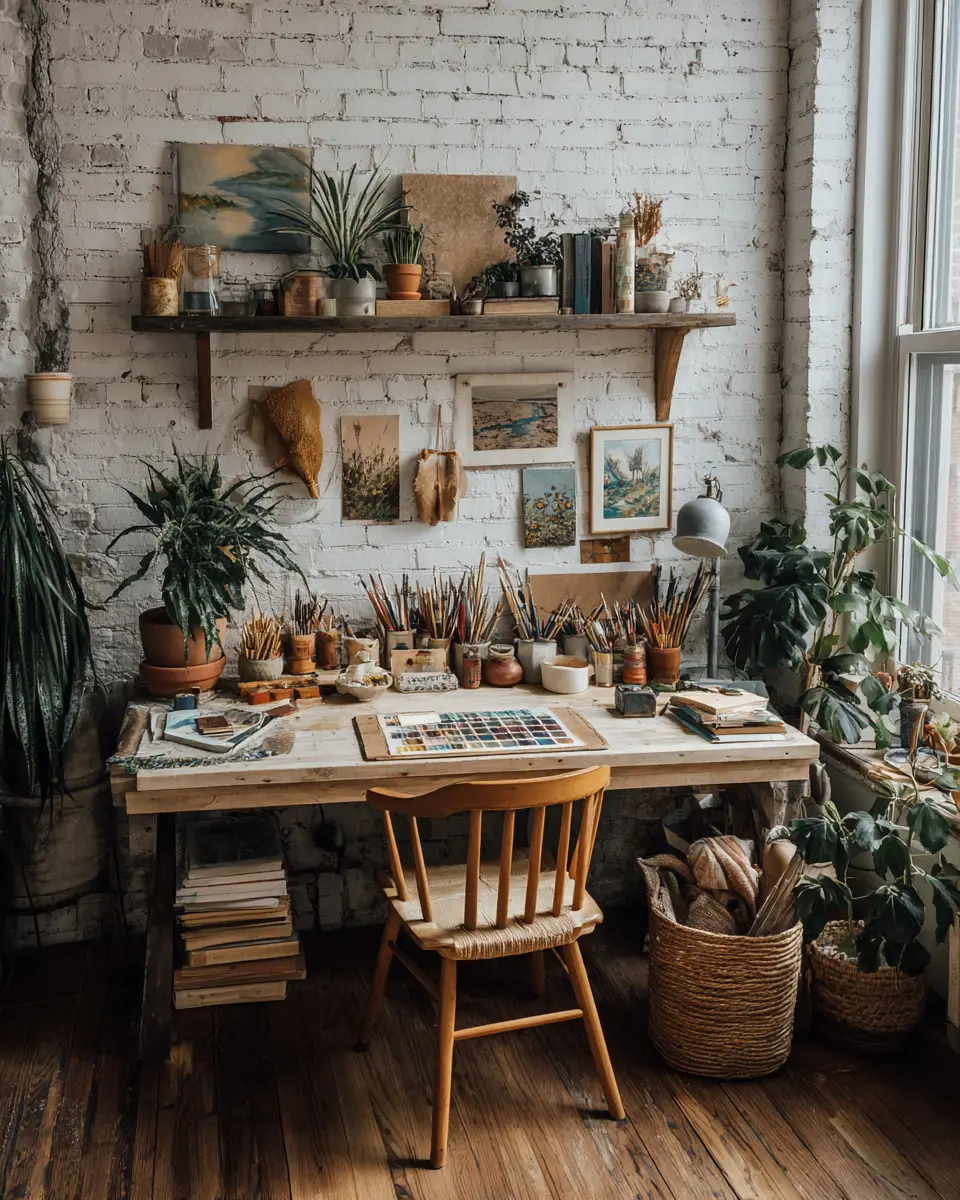 Calm Boho Garage Decor Ideas