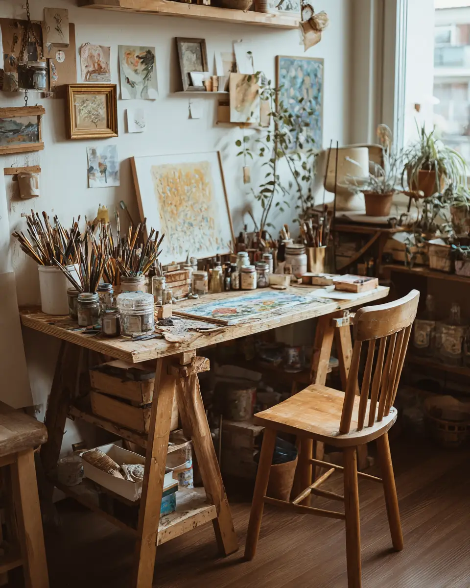 Calm Boho Garage Decor Ideas