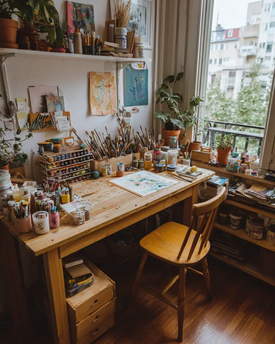 Calm Boho Garage Decor Ideas