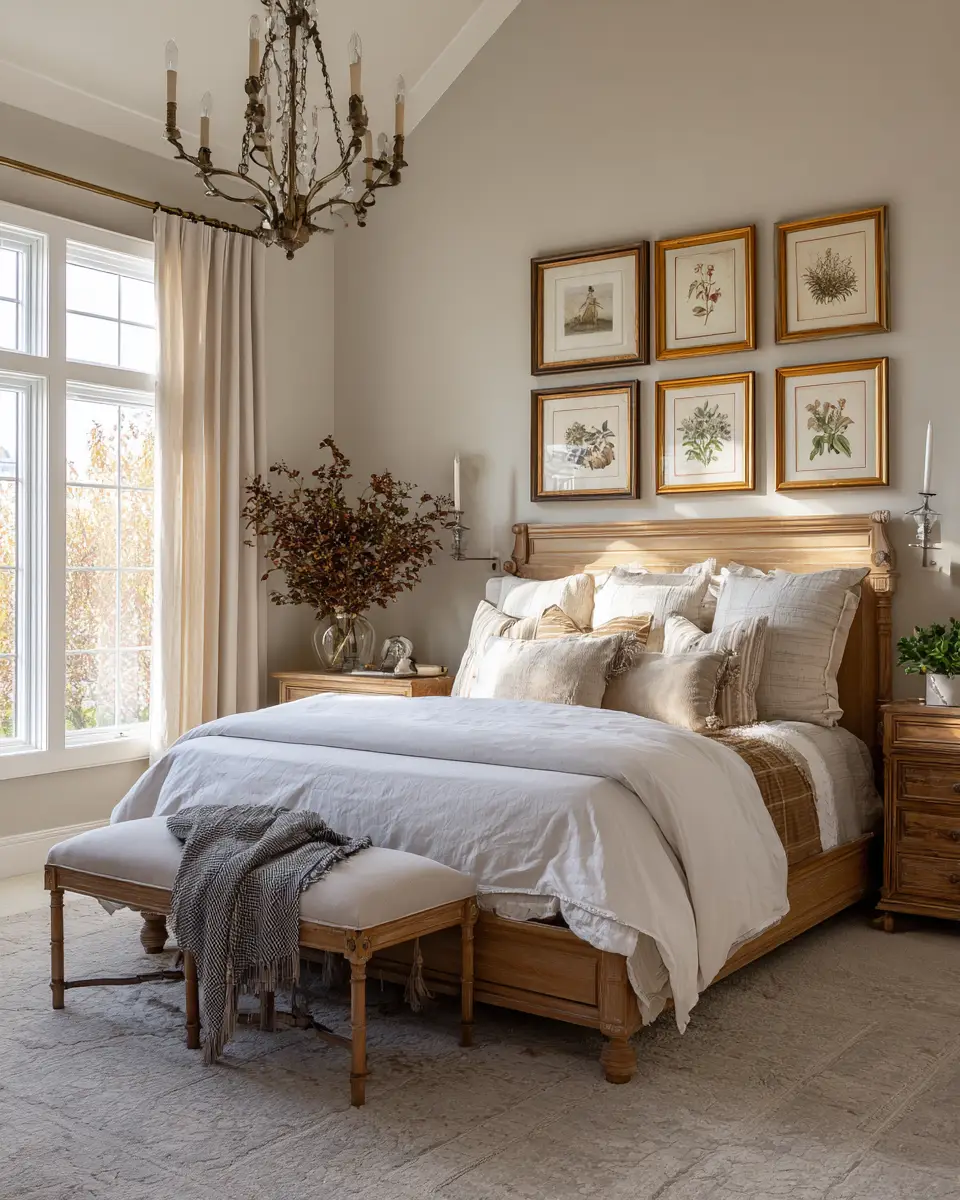 Calm Classic Bedroom Decor Ideas