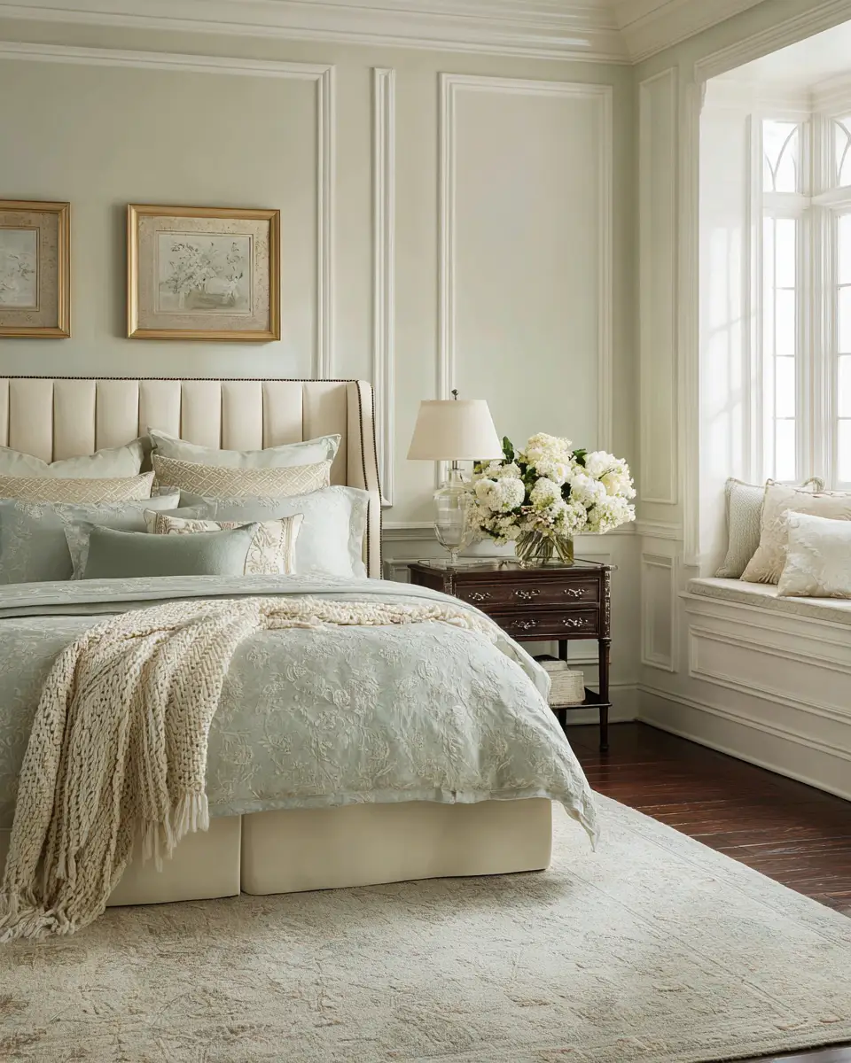 Calm Classic Bedroom Decor Ideas