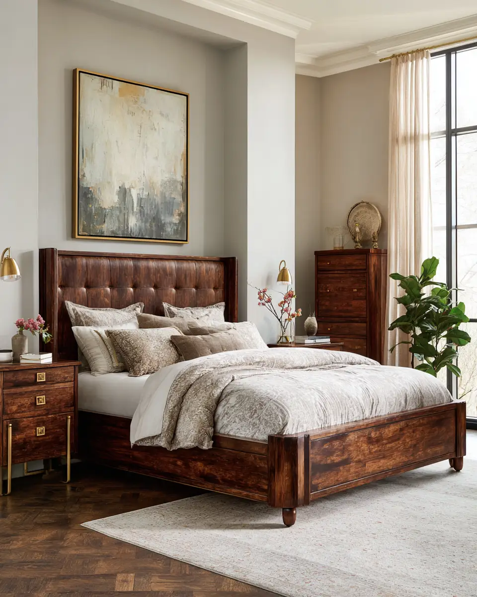 Calm Classic Bedroom Decor Ideas